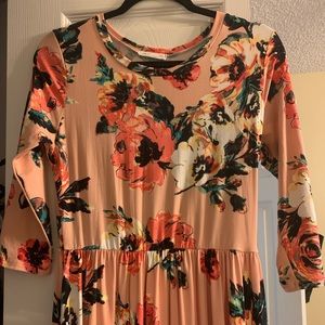 Reborn J Floral Maxi Dress